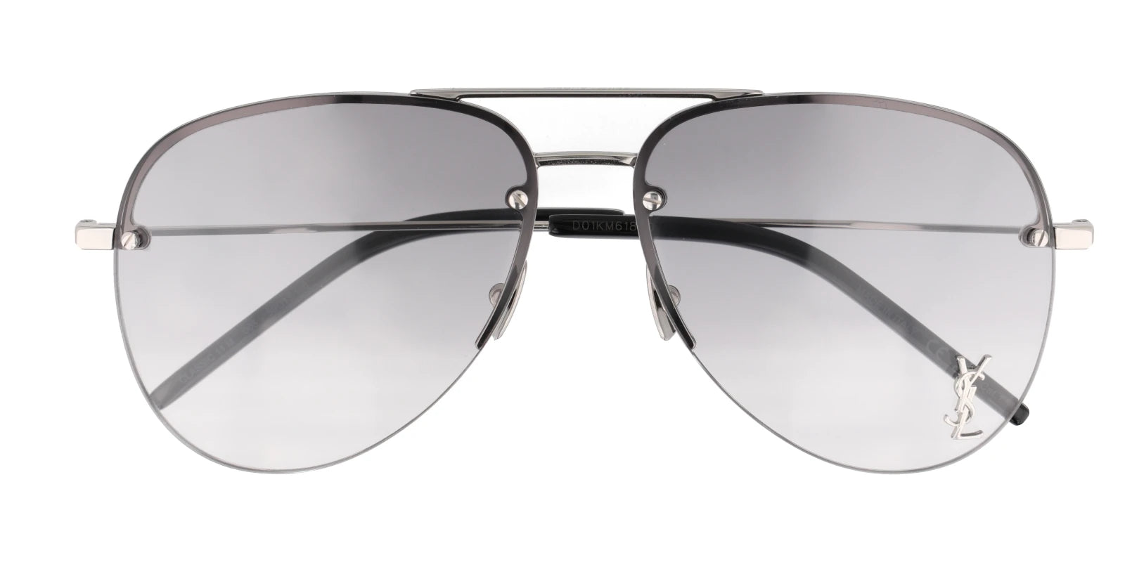 Saint Laurent SL11-Silver / Grey gradient