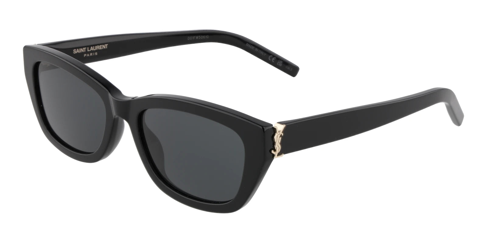 Saint Laurent SL153-Black With Grey Lenses