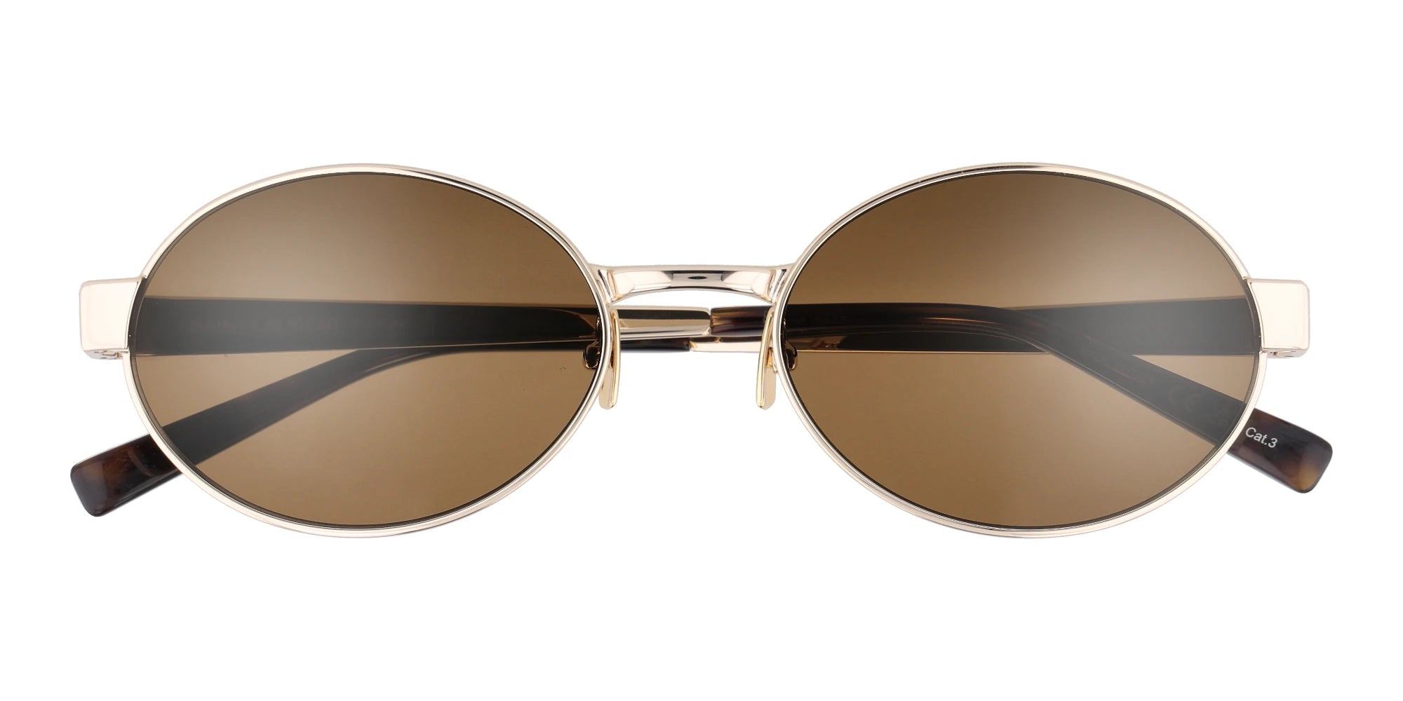 Saint Laurent SL692-Gold With Brown Lenses
