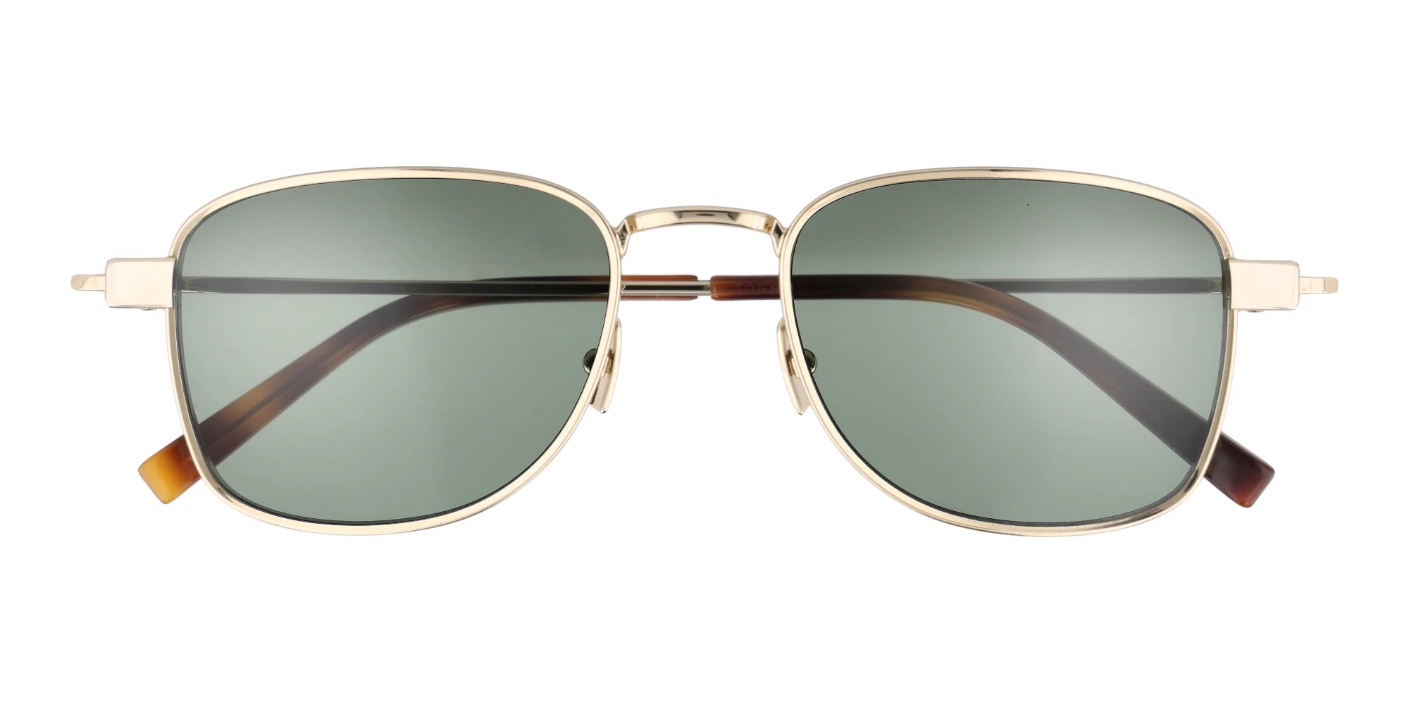 Saint Laurent SL741-Gold With Green Lenses
