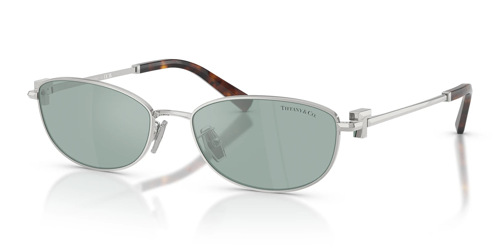 Tiffany TF3115-Silver With Grey Lenses