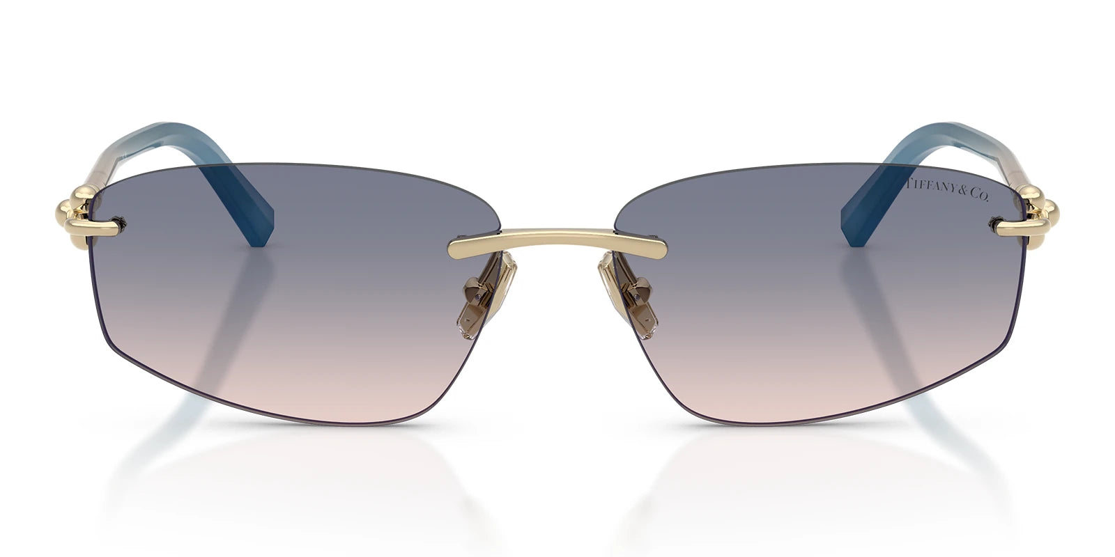 Tiffany TF3114-Gold / Brown Blue Gradient