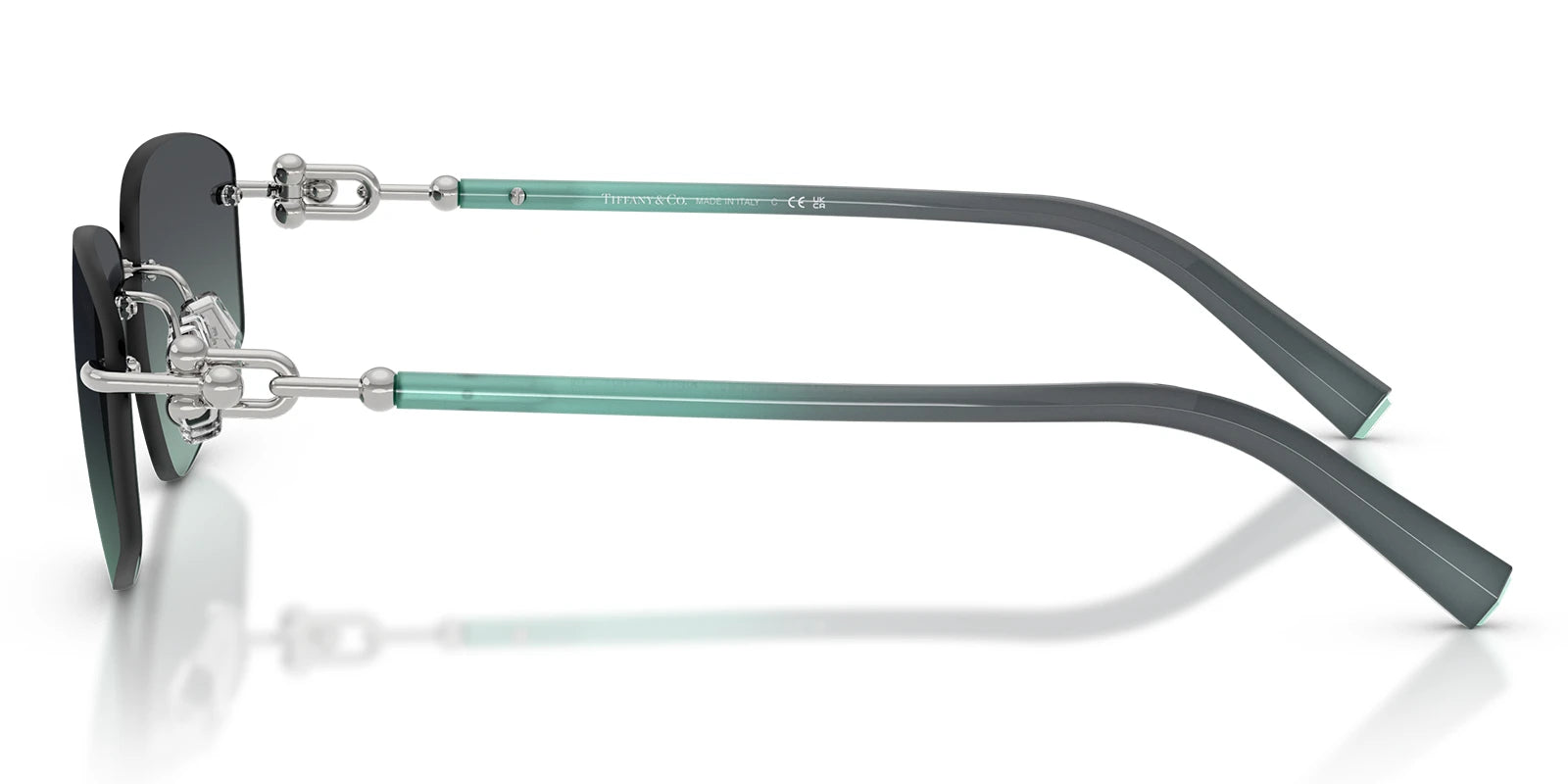 Tiffany TF3114- Silver With Grey Lenses