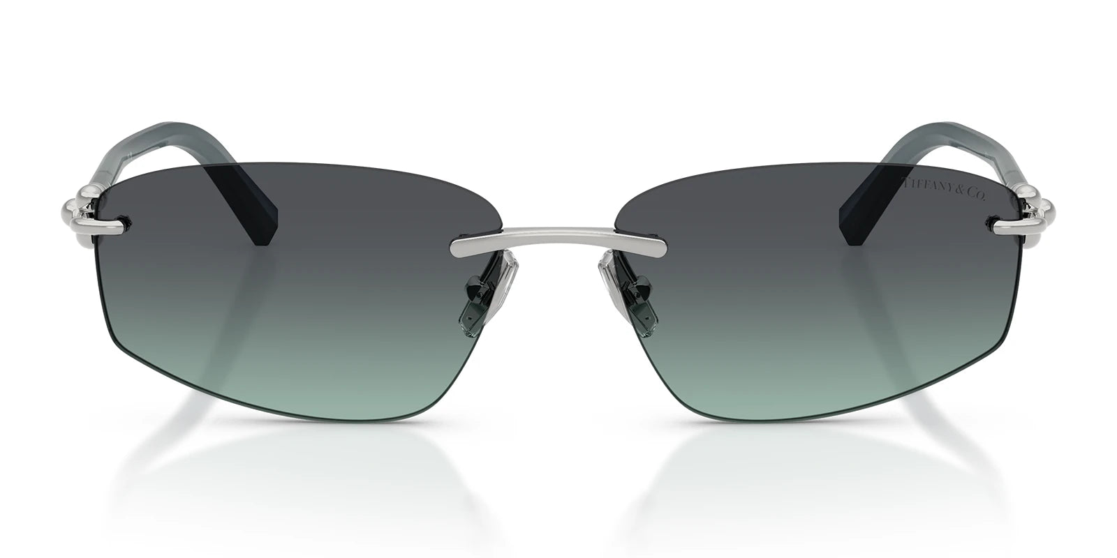 Tiffany TF3114- Silver With Grey Lenses