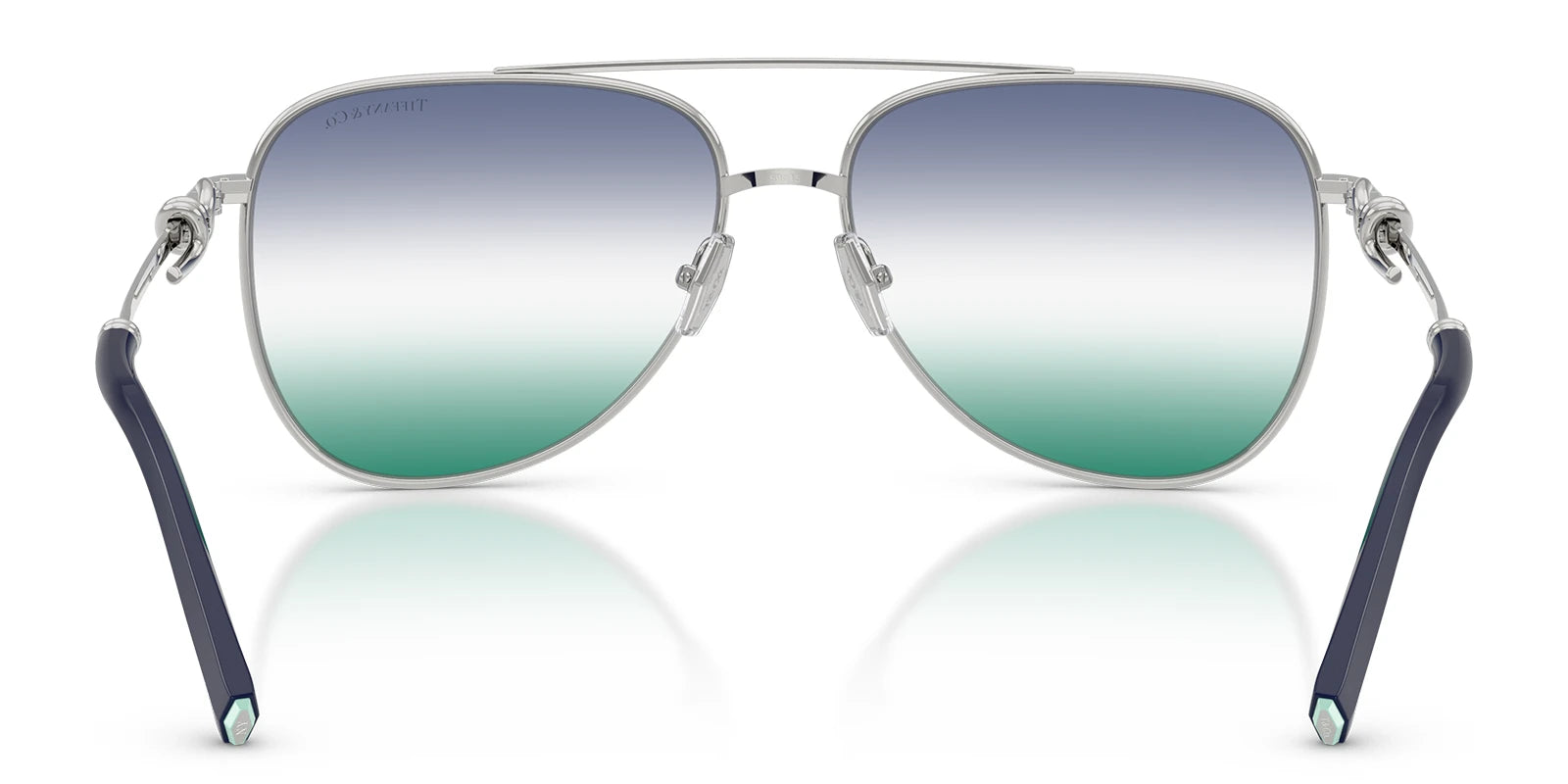 Tiffany TF3116-Silver / Green Gradient