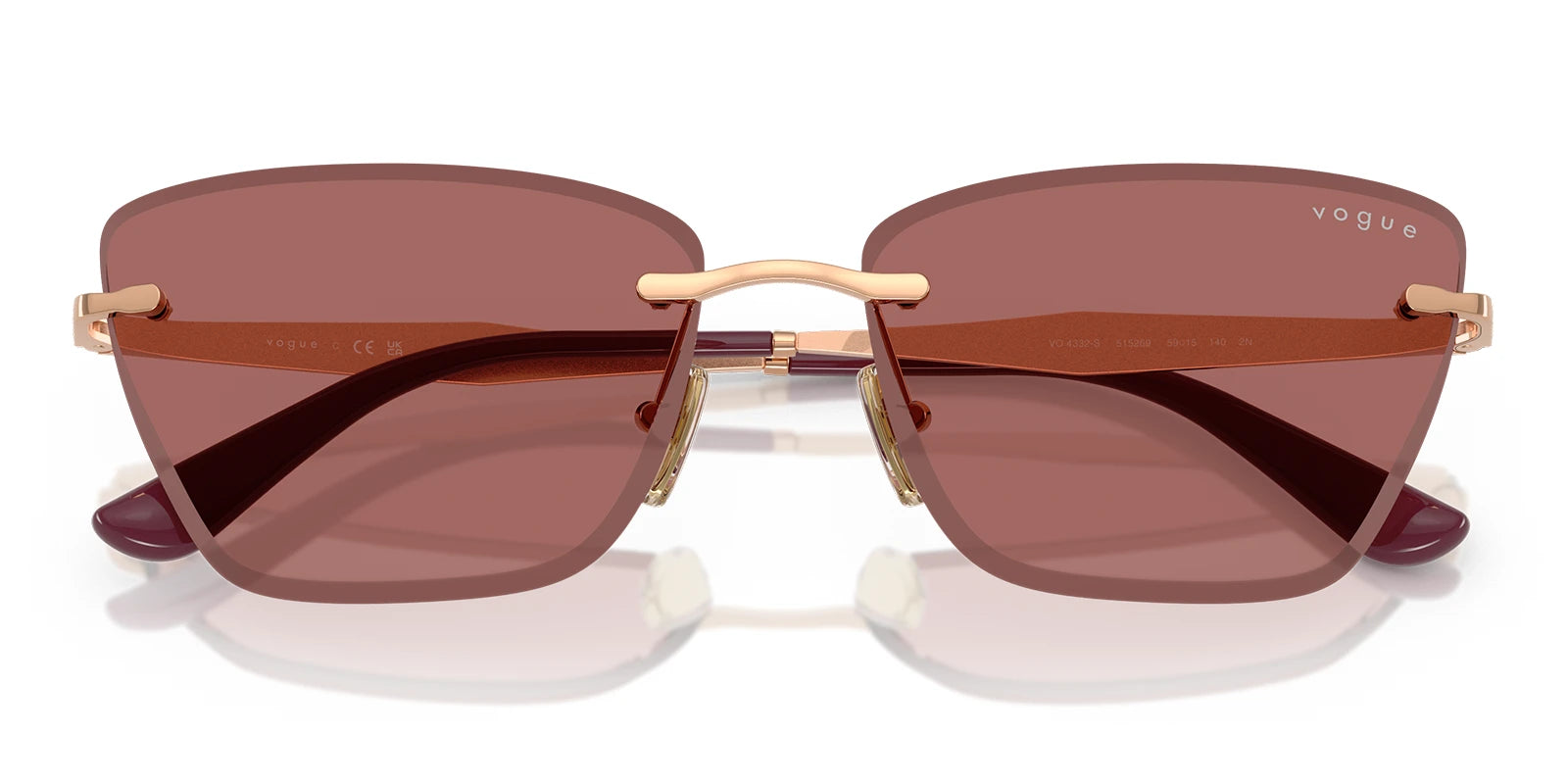 VOUGE VO4332-Rose Gold / Purple