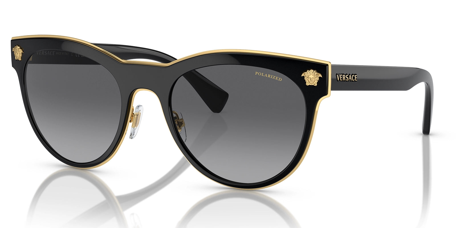Versace VE2198- Black With Grey Lenses