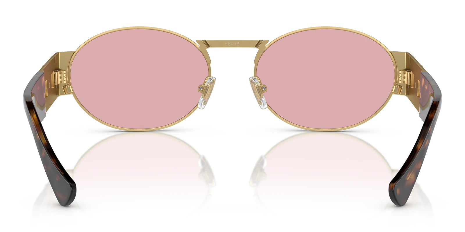 Versace VE2264-Gold With Pink Lenses