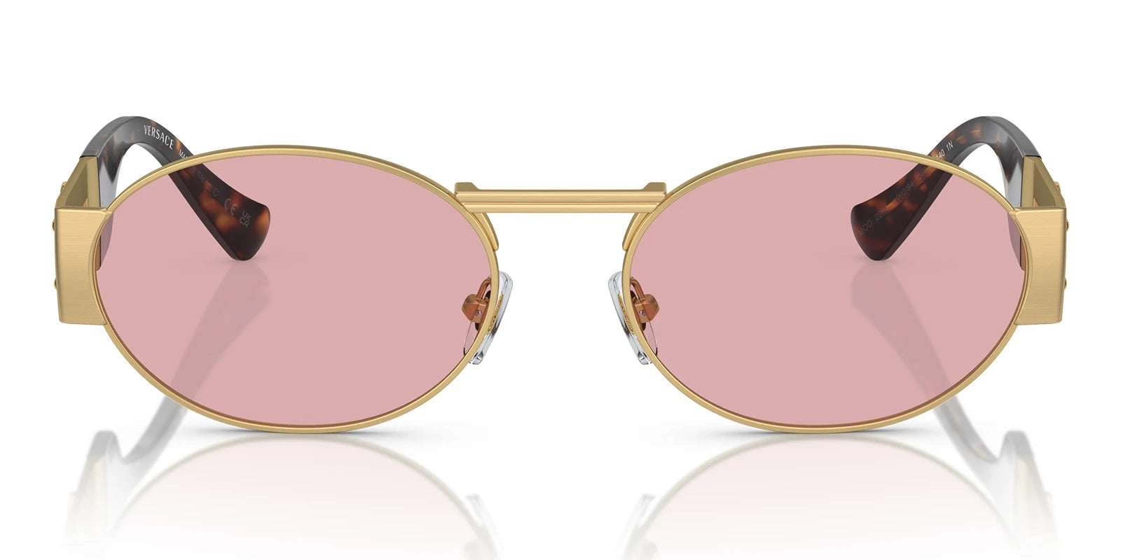 Versace VE2264-Gold With Pink Lenses