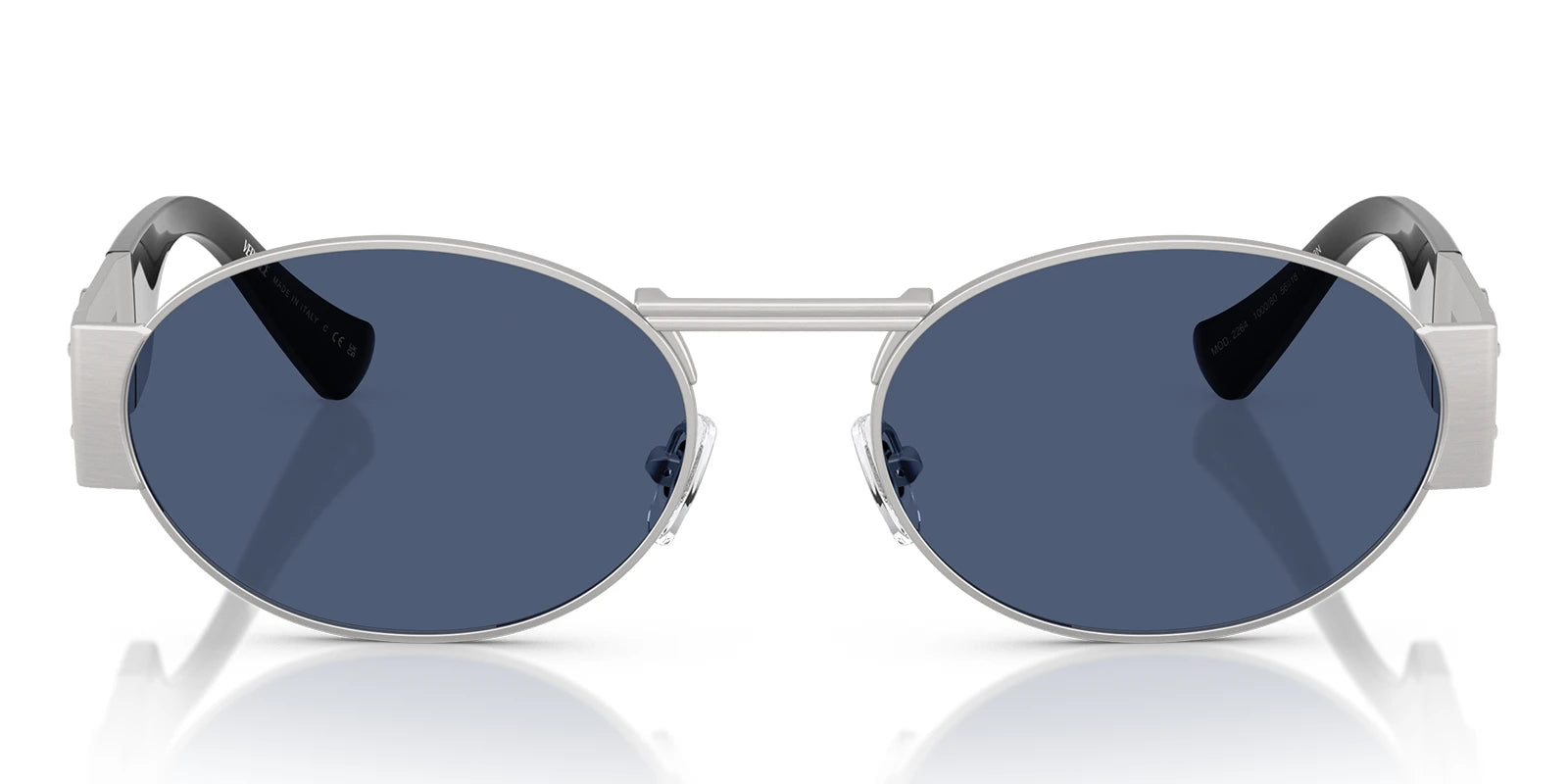 Versace VE2264-Silver With Blue Lenses