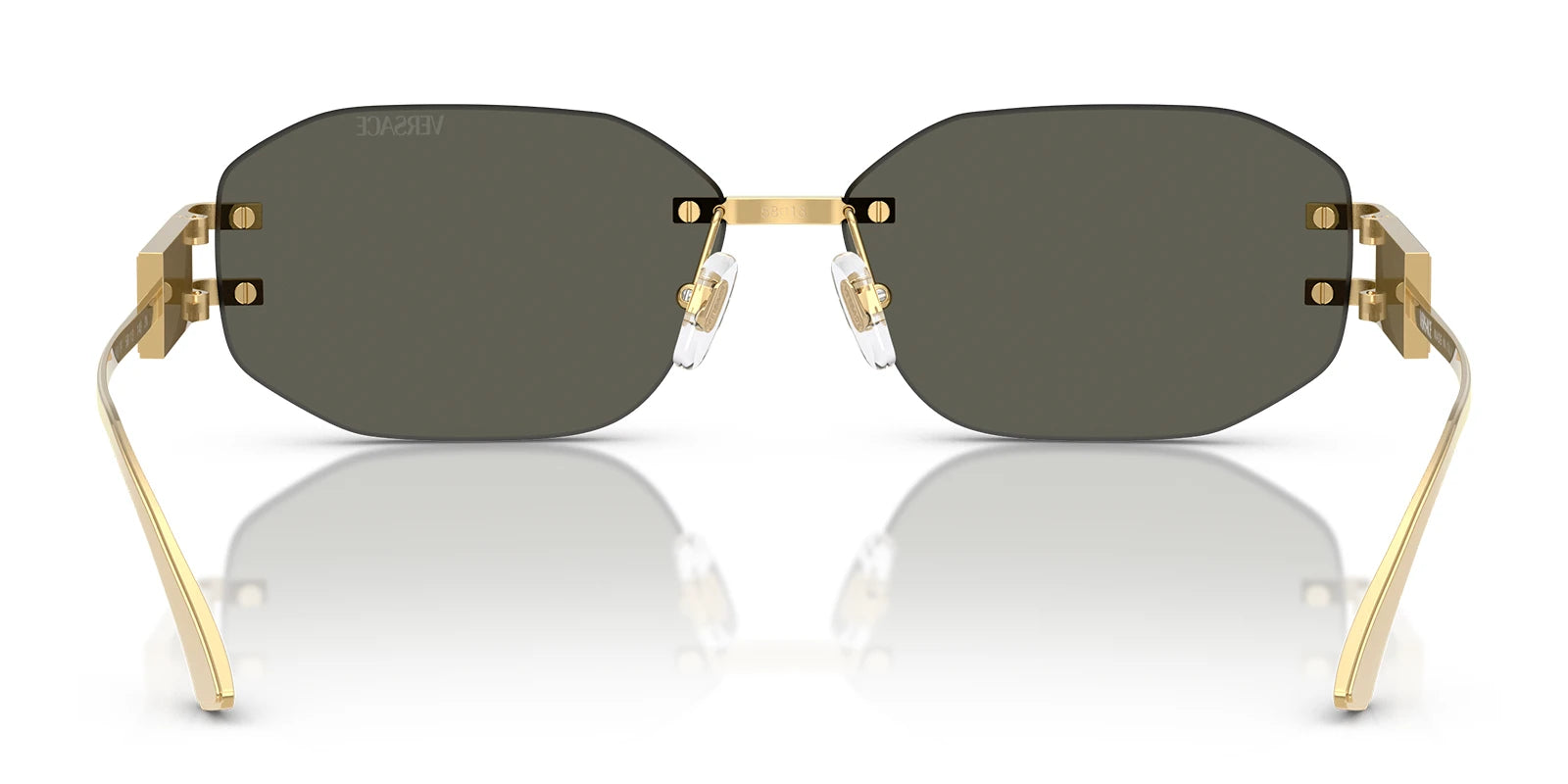 Versace VE2274-Gold With Brown Lenses