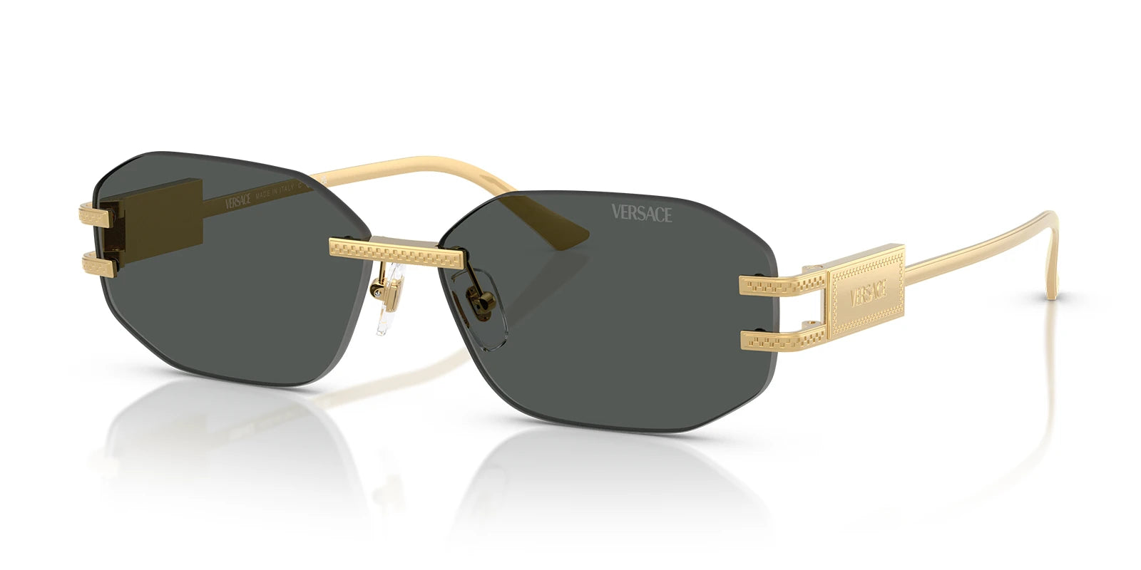Versace VE2274-Gold With Grey Lenses