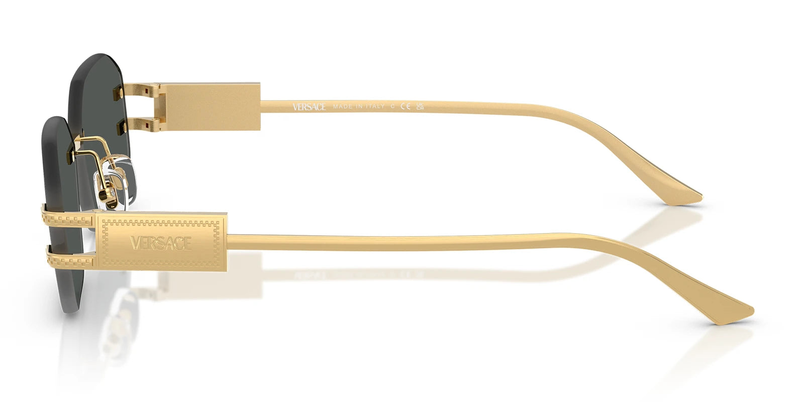 Versace VE2274-Gold With Grey Lenses