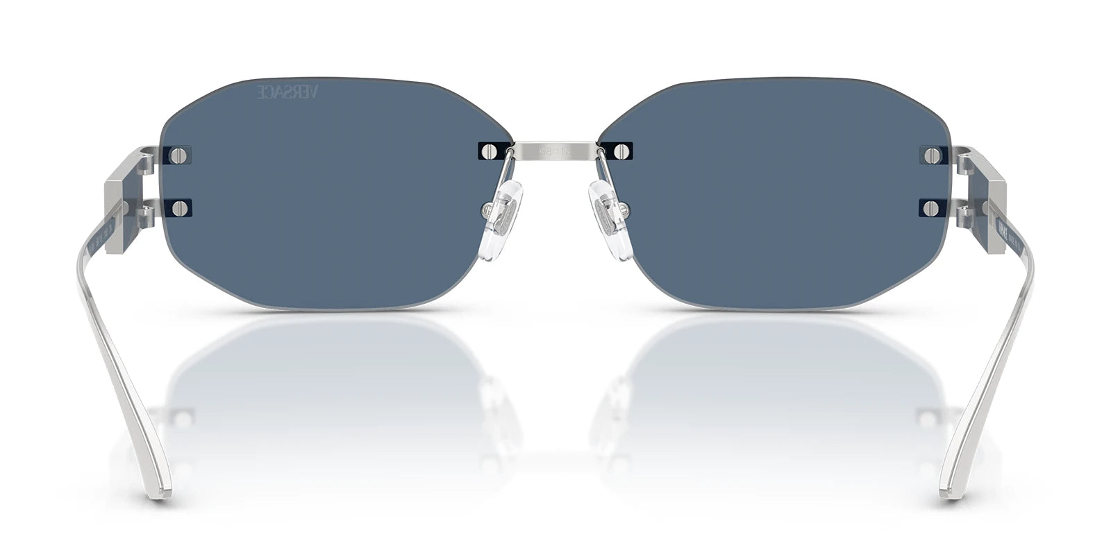 Versace VE2274-Silver With Blue Lenses