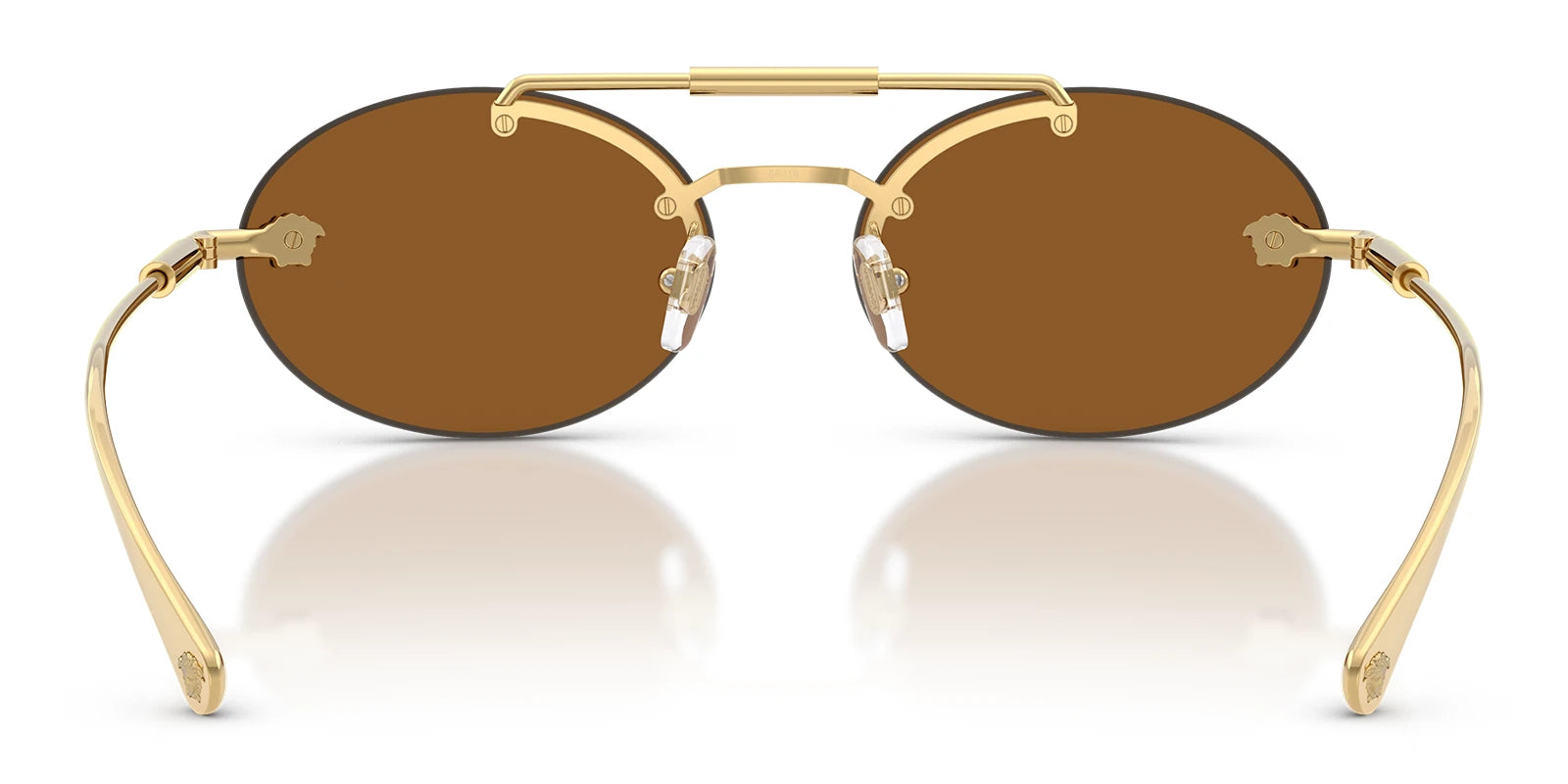 Versace VE2295-Gold With Brown Lenses