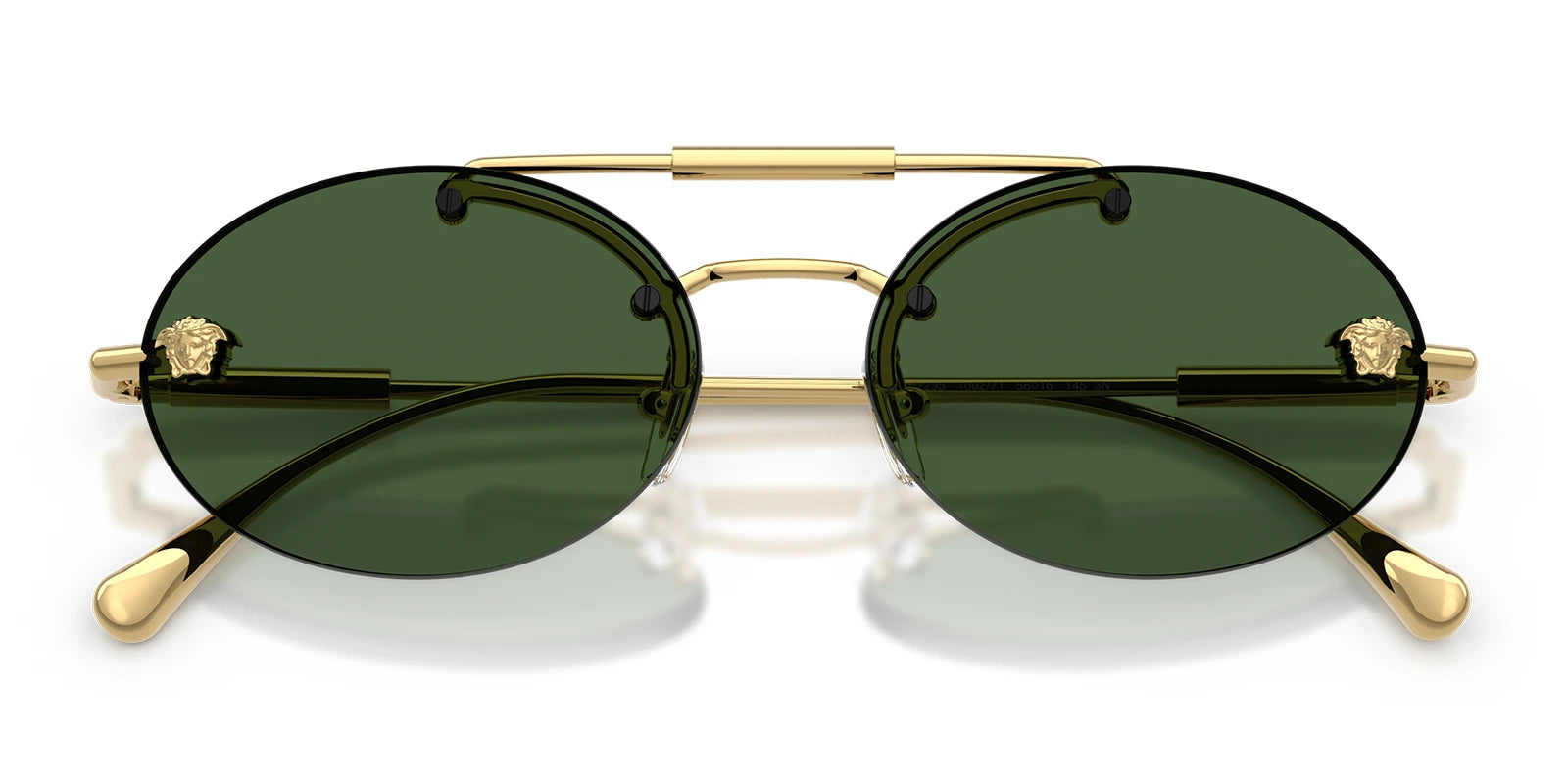 Versace VE2295-Gold With Green Lenses