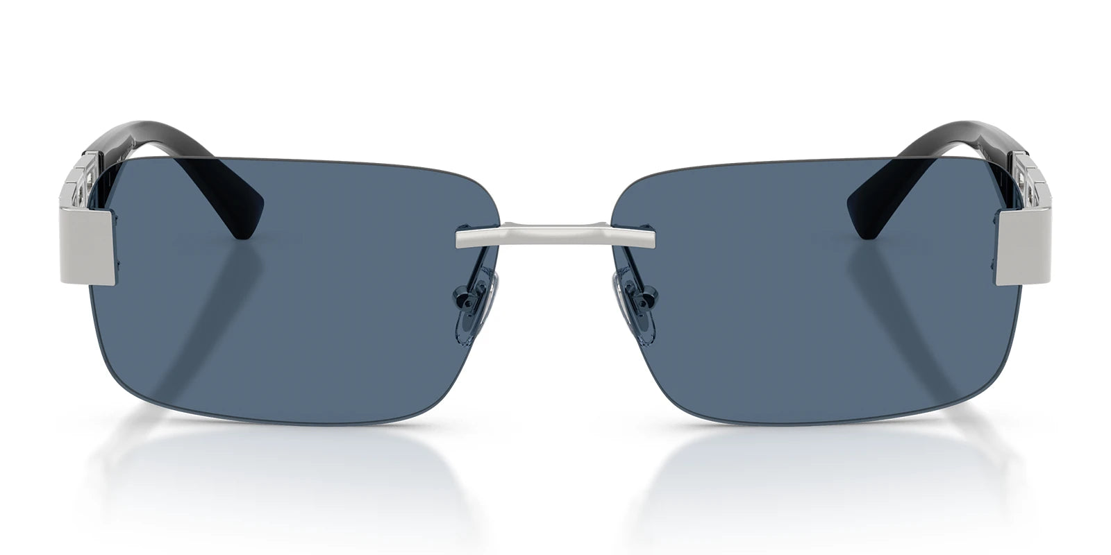 Versace VE2298-Silver With Blue Lenses