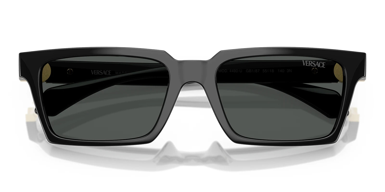 Versace VE4490-Black With Grey Lenses