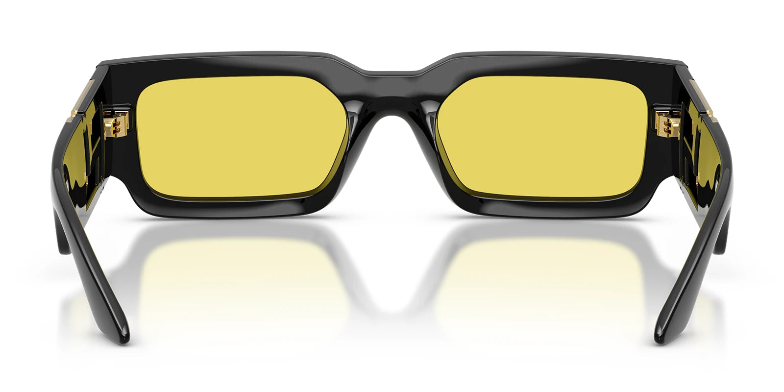 Versace VE4506-Black With Yellow Lenses