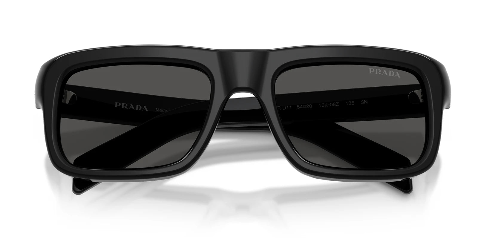 PRADA PRD11S-Black With Grey Lenses