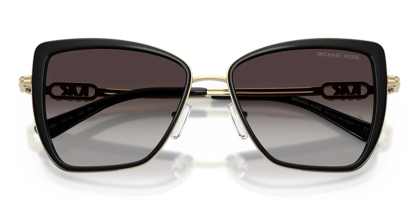 Michael Kors MK1178-Black With Grey Lenses