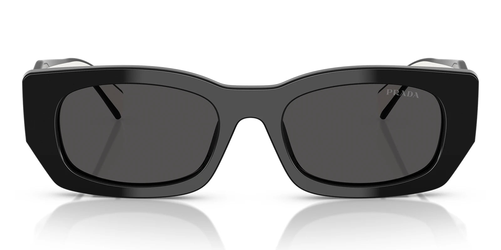 PRADA PRB05S-Black With Grey Lenses