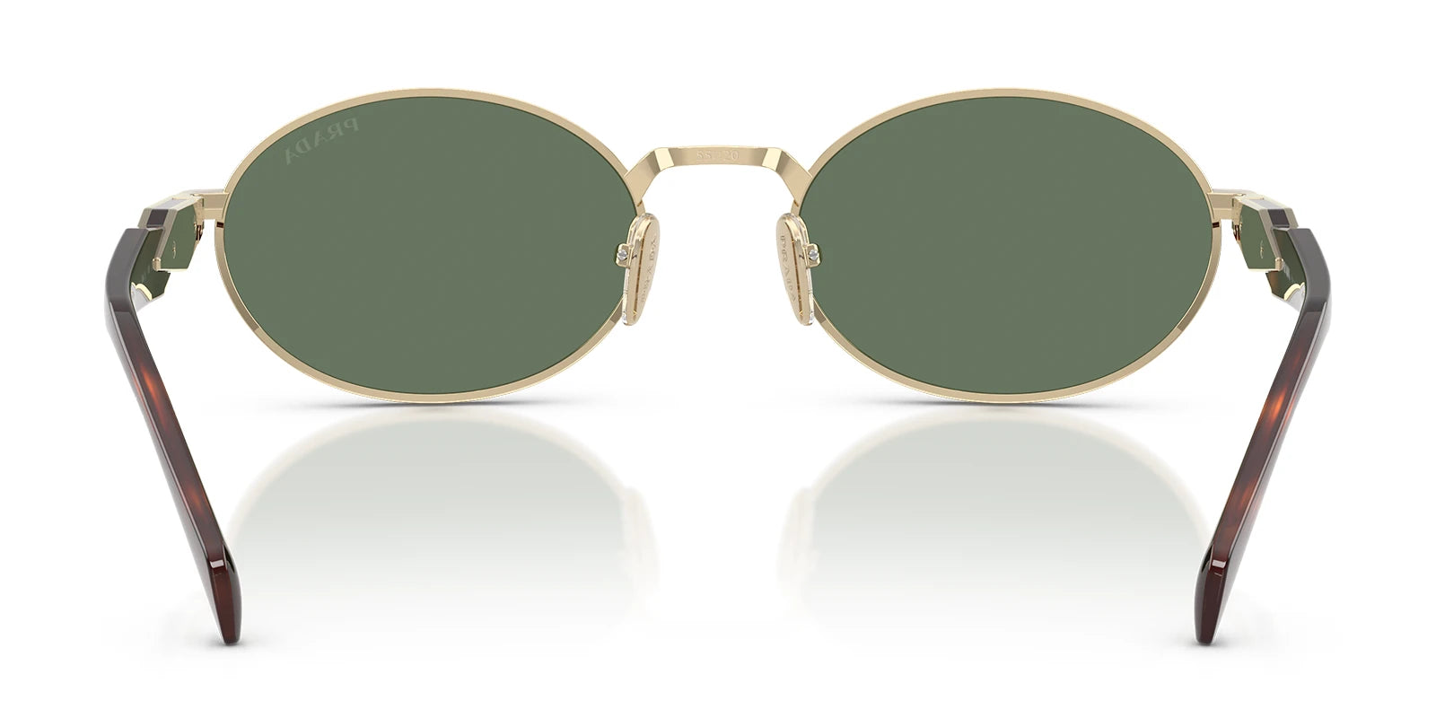 PRADA PR65ZS-Gold With Green Lenses