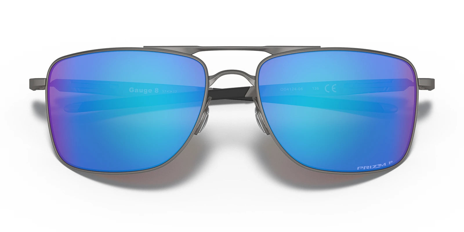 Oakley OO4124 Gauge 8-Gunmatel / Prizm Water Polarized