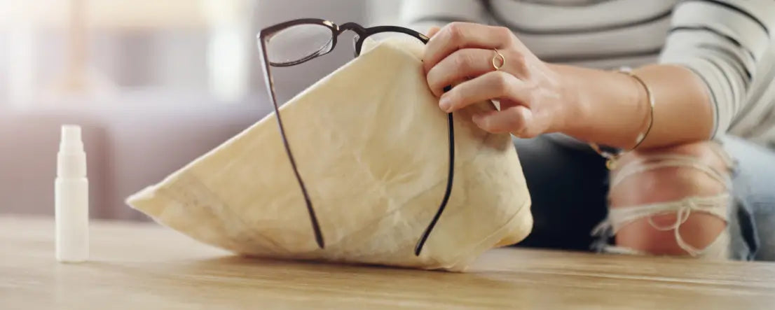 How to Clean Eyeglasses the Right Way