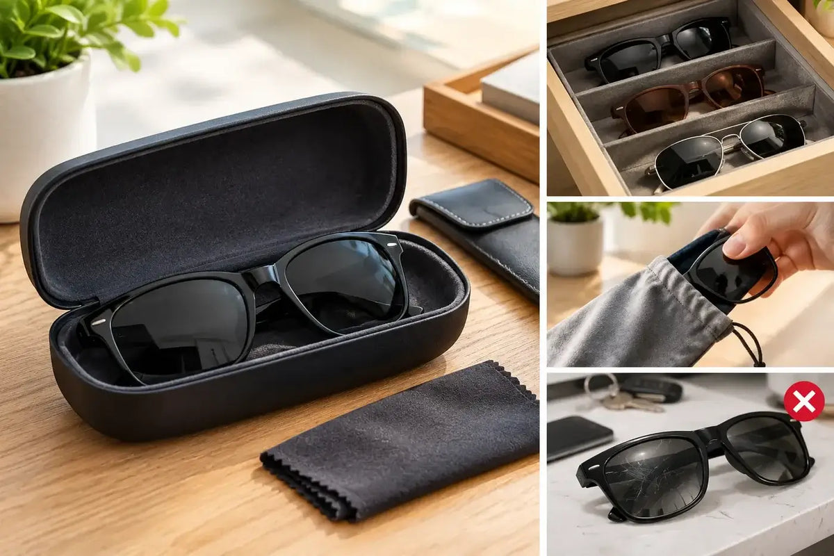 How to Store Your Sunglasses Properly,