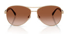 Burberry BE3080-Light Gold / Gradient Brown