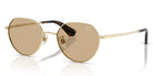 Burberry BE3173-Gold With Brown Lenses