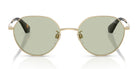 Burberry BE3173-Gold With Green Lenses