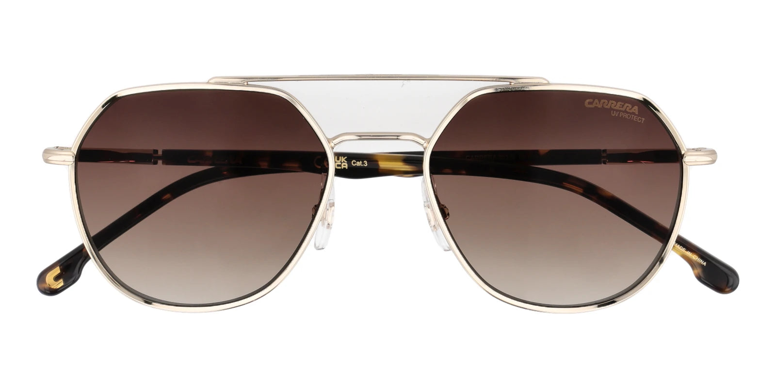 CARRERA CA303-Gold / Brown gradient