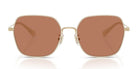 COACH HC7180-Gold With Brown Lenses