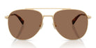 COACH HC7190-Gold With Brown Lenses