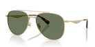 COACH HC7190-Gold With Green Lenses