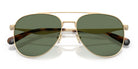 COACH HC7190-Gold With Green Lenses