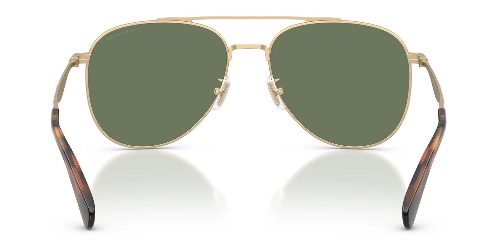COACH HC7190-Gold With Green Lenses