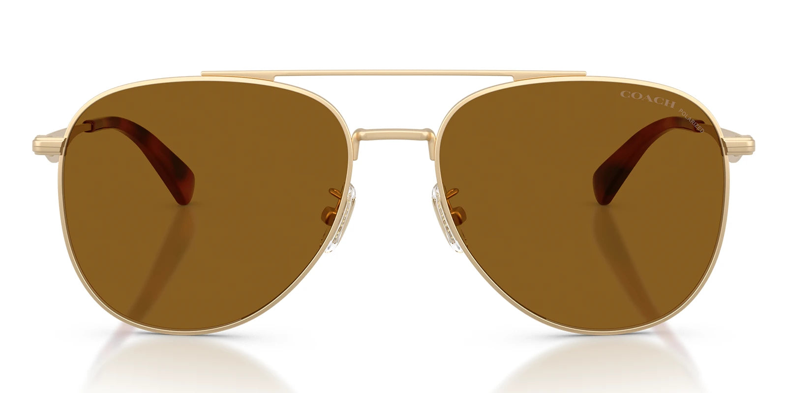 COACH HC7190-Gold / brown polarized