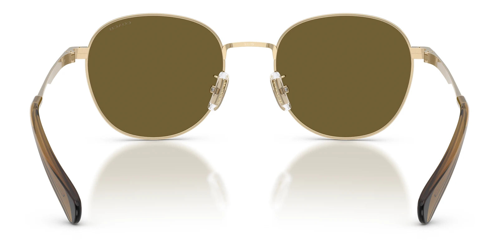 COACH HC7191-Gold With Green Lenses