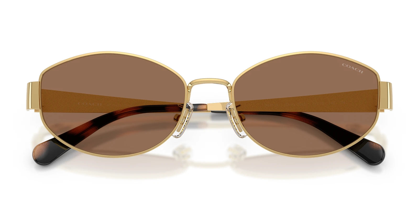 COACH HC7192-Gold With Brown Lenses