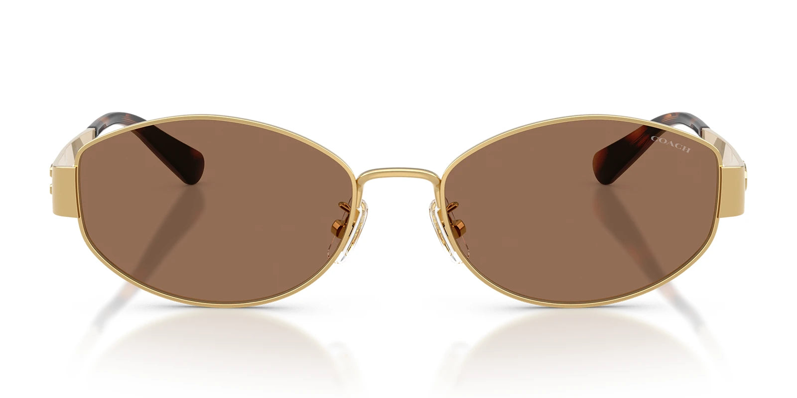 COACH HC7192-Gold With Brown Lenses