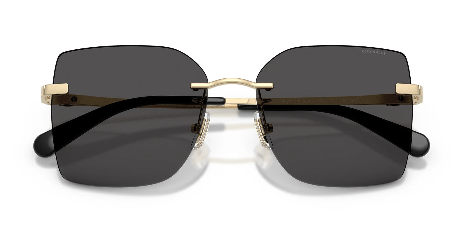 COACH HC7193-Gold With Grey Lenses