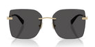 COACH HC7193-Gold With Grey Lenses