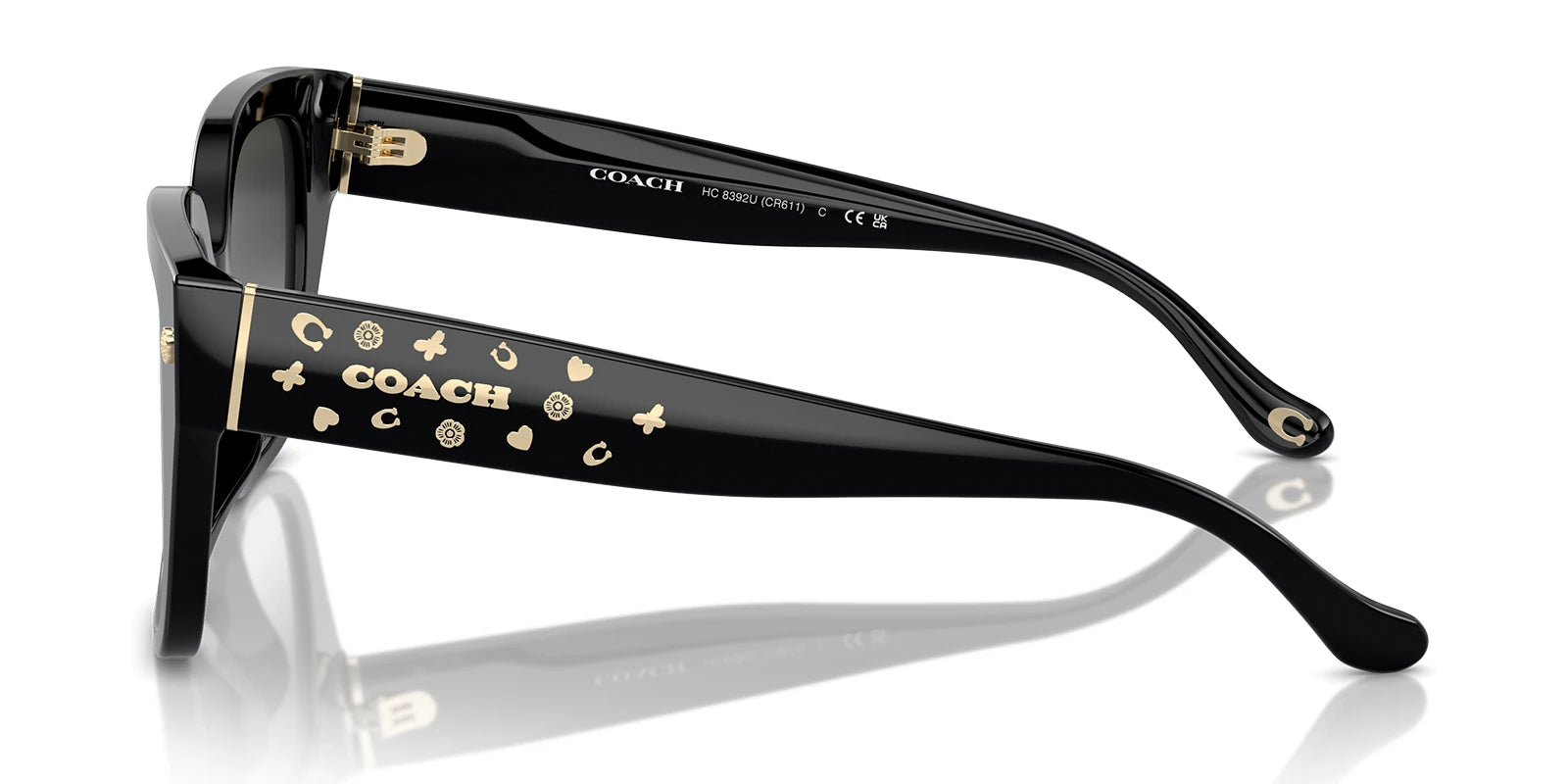 COACH HC8392-Black With Grey Gradient