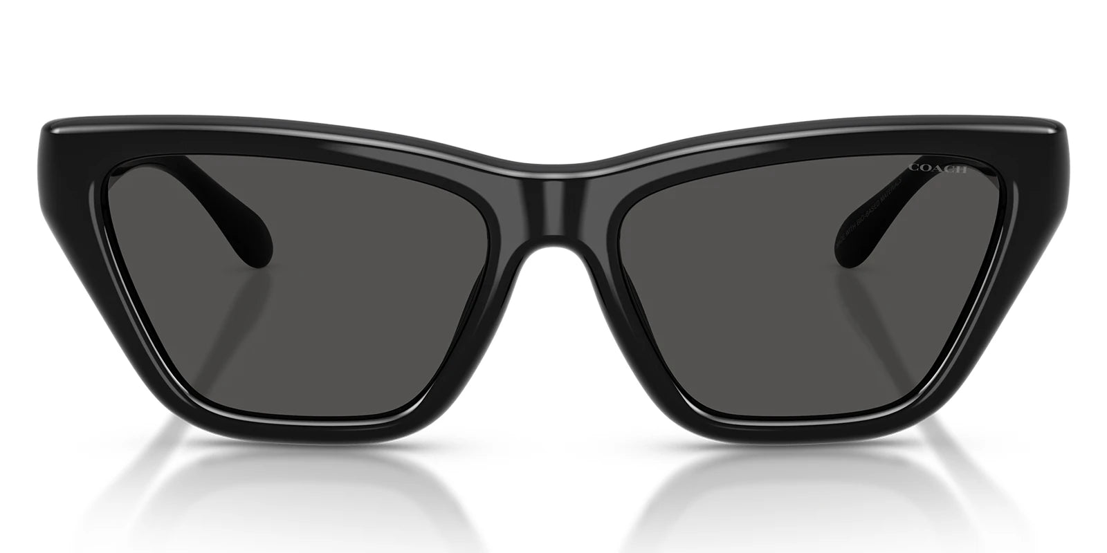 COACH HC8449-Black With Grey Lenses