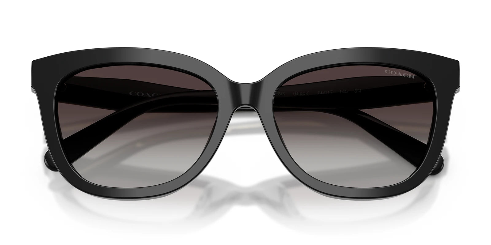 COACH HC8453-Black With Grey Lenses