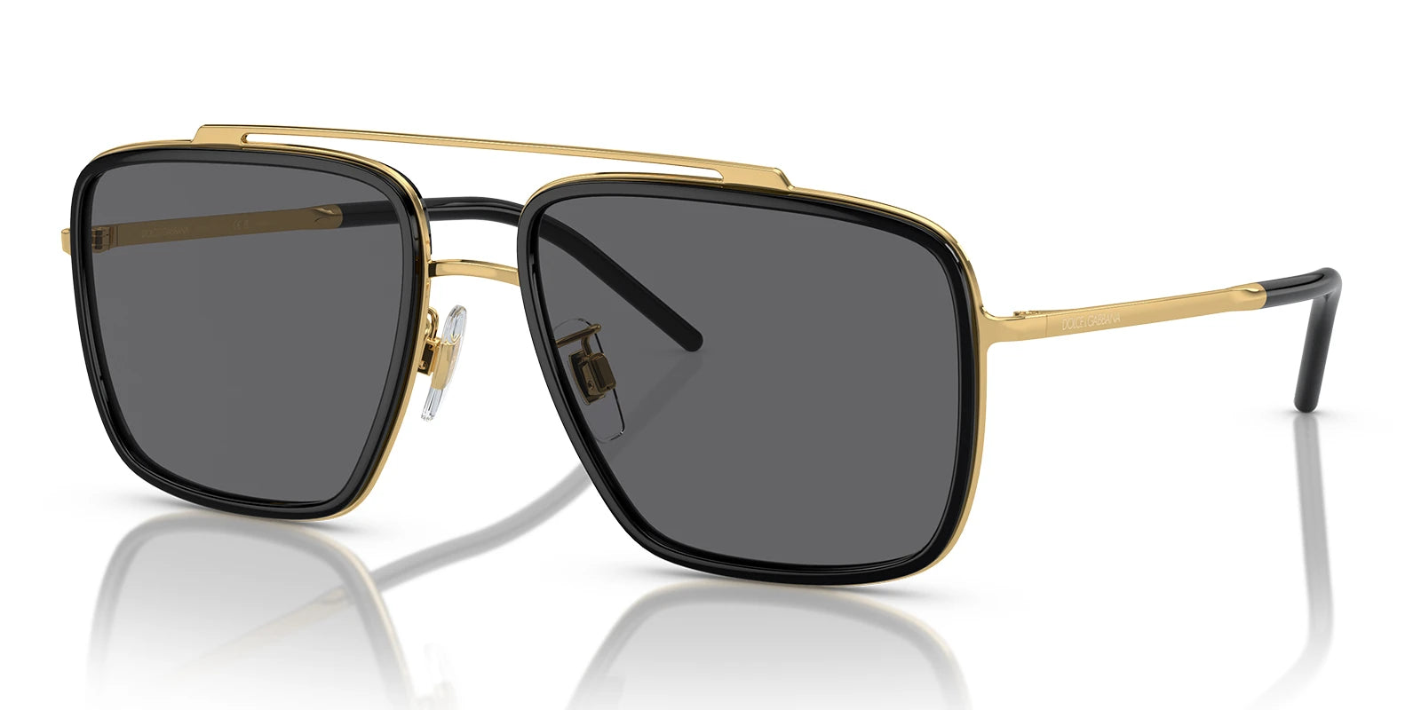 Dolce & Gabbana DG2220-Gold / Grey Polarized