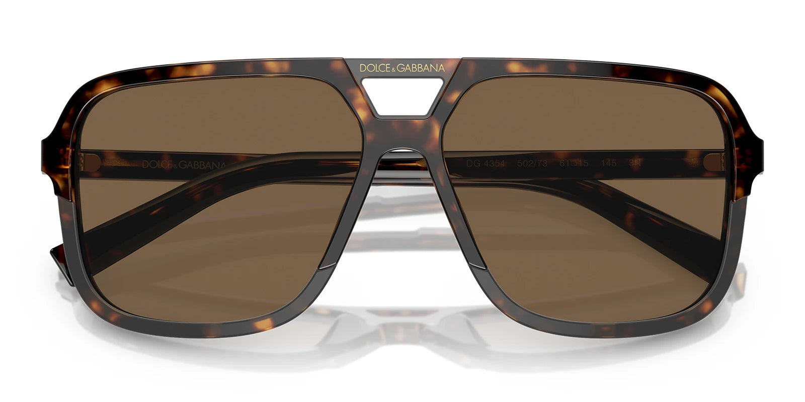 Dolce & Gabbana DG4354-Tortoise / Brown Gradient